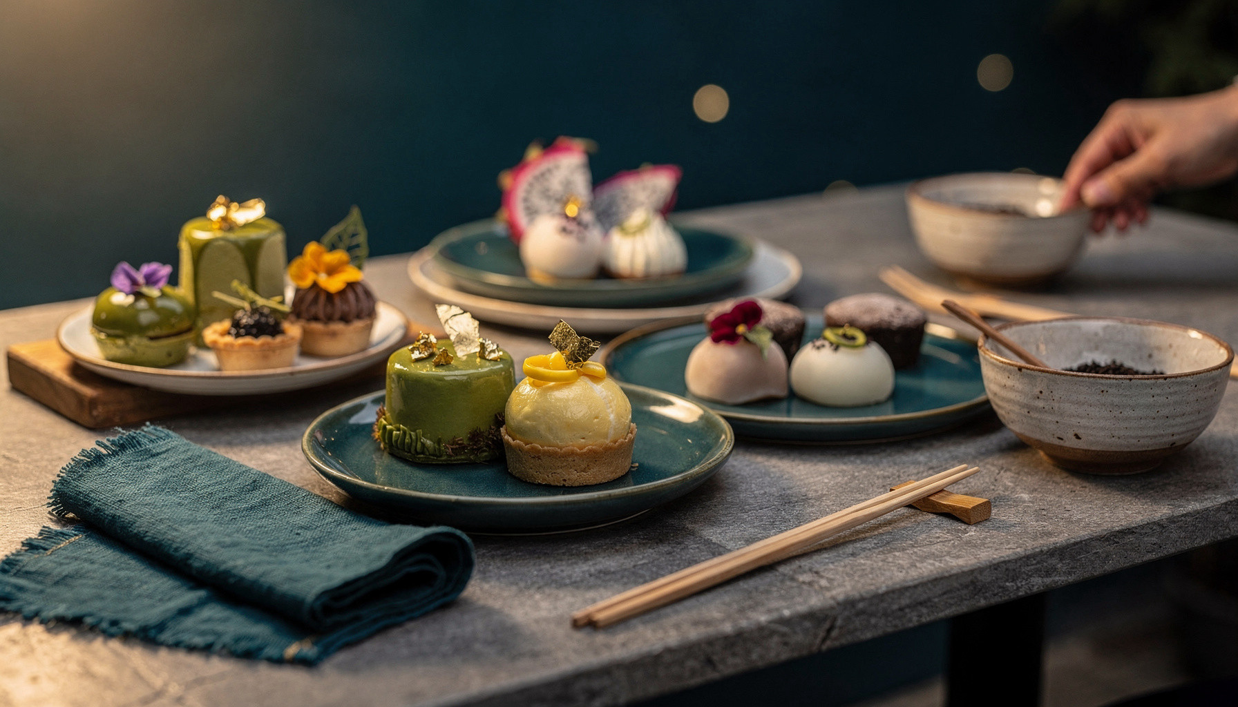 Apple U — asian fusion desserts handmade goods website built with WebZum AI website creator